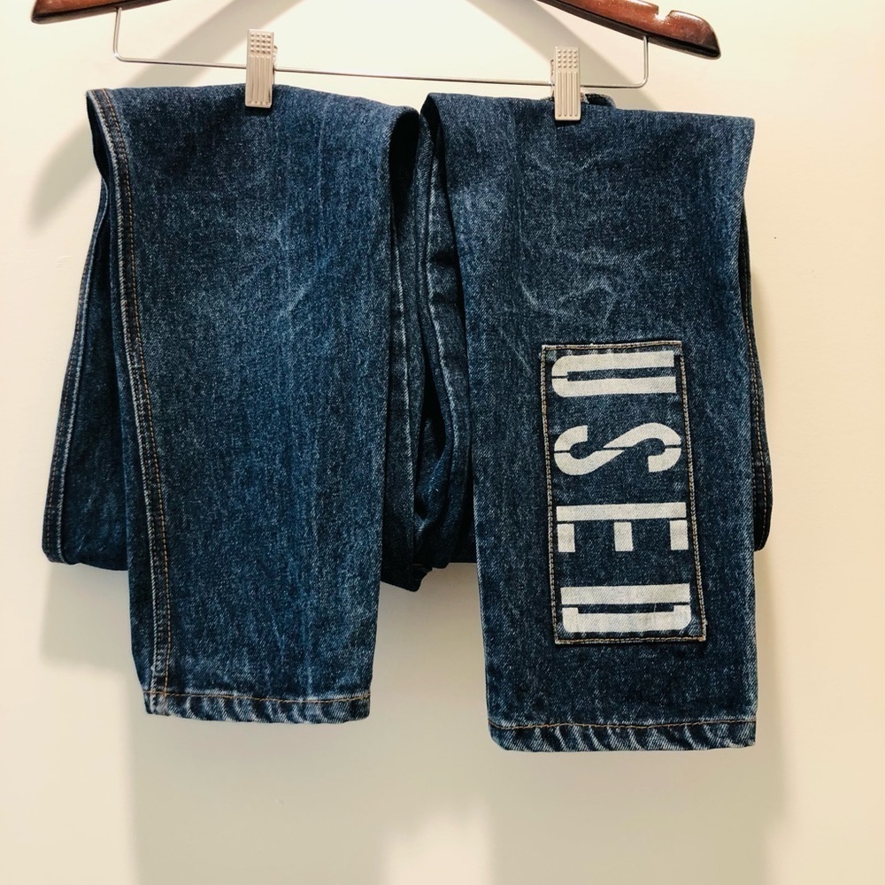 SOLD-VINTAGE Get Used By Elie Jeans Streetwear 90s RARE - Picture 3 of 6